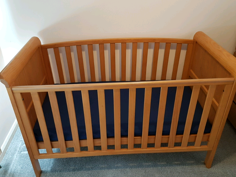 babies r us sleigh cot bed